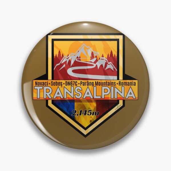 Artikelvorschau, Transalpina Rumänien Sticker T-Shirt 01 entworfen und verkauft von OuterShellUK.
