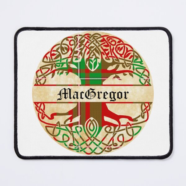 Item preview, MacGregor Tree of Life Clan Scottish Surname tartan designed and sold by BagTown Clans.