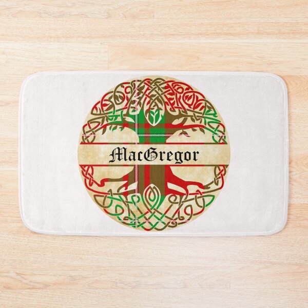 Item preview, MacGregor Tree of Life Clan Scottish Surname tartan designed and sold by BagTown Clans.