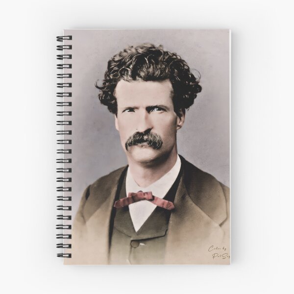 Item preview, Young Mark Twain 1867 designed and sold by PatSeg Photos.