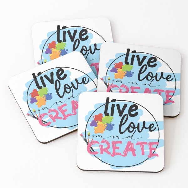 Item preview, Live love and create designed and sold by SiimArte.