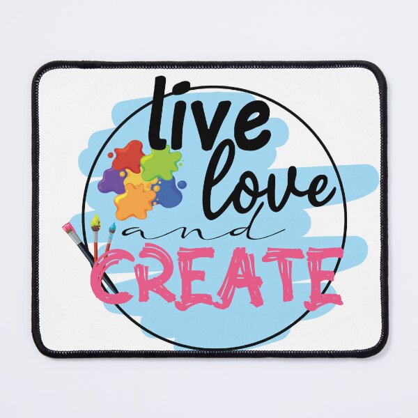 Item preview, Live love and create designed and sold by SiimArte.