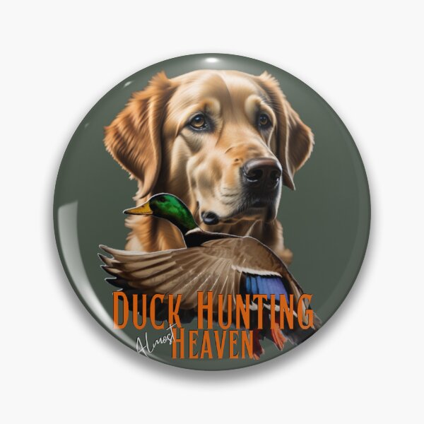 Item preview, Copy of Duck Hunting Golden Retriever and Flying Mallard designed and sold by LifeCrush.