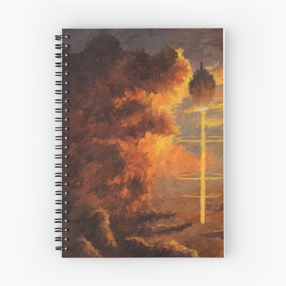 Item preview, Spiral Notebook designed and sold by RozPaints.