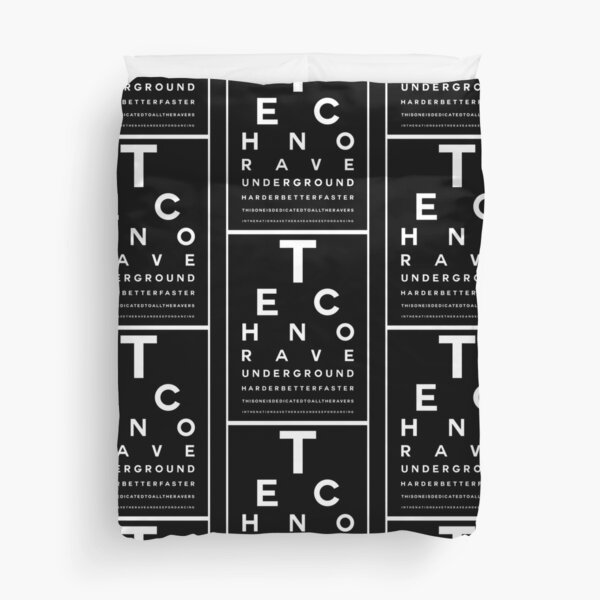 Techno Rave Visual Test #2 Bettbezug