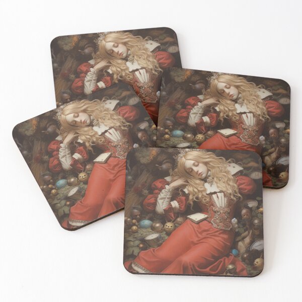 Item preview, Alice in Wonderland tarot surrealism designed and sold by Baba  Yaga's Cards.