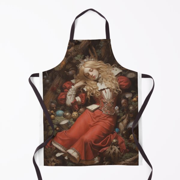 Item preview, Alice in Wonderland tarot surrealism designed and sold by Baba Yaga's Cards.