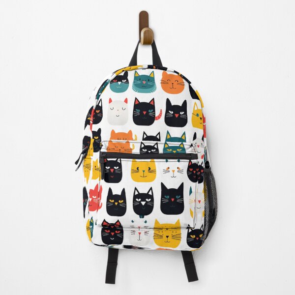 Item preview, Cute colorful cats pattern designed and sold by teesandlove.