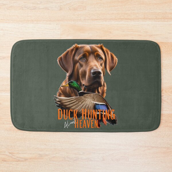 Item preview, Duck Hunting Chesapeake Bay Retriever and Flying Mallard designed and sold by LifeCrush.