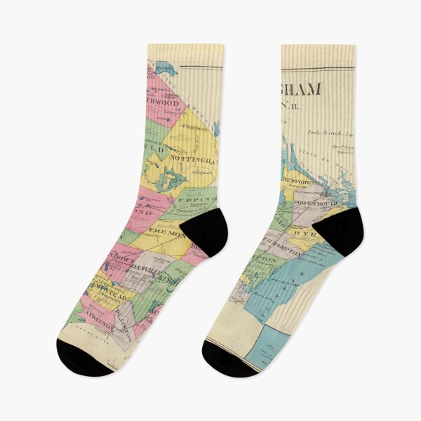 Item preview, Vintage Map of Rockingham County NH (1892) designed and sold by BravuraMedia.