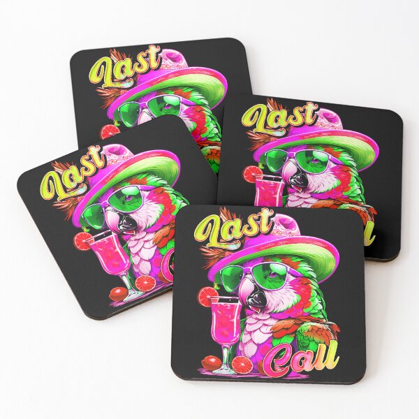 Item preview, Last call Margarita Colorful Parrot designed and sold by MindWave THC.