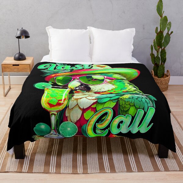 Item preview, Last call Margarita Colorful Parrot designed and sold by MindWave THC.