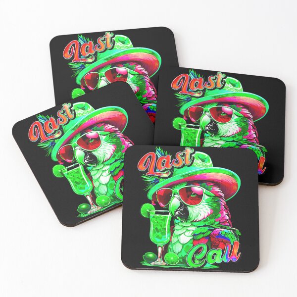Item preview, Last call Margarita Colorful Parrot designed and sold by MindWave THC.