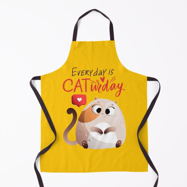 Item preview, Everday is Caturday, Funny Cat T-Shirt designed and sold by Featheryy.
