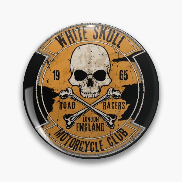Item preview, White Skull Motorcycle Club designed and sold by Bianca-Design.
