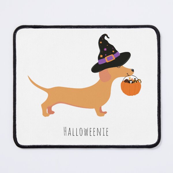 Item preview, Halloweenie Daschund Dog designed and sold by CardsandCanvas.