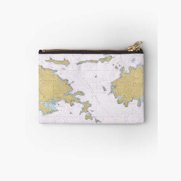 Item preview, Pillsbury Sound USVI Nautical Map (1997) designed and sold by BravuraMedia.