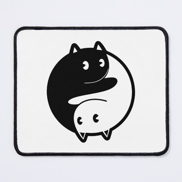 Item preview, Cat Yin Yang designed and sold by jjsealion.