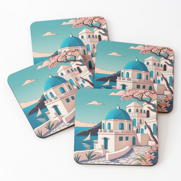 Item preview, Old Traditional Greece house Cycladic homes Drawing designed and sold by Patricks-Art.