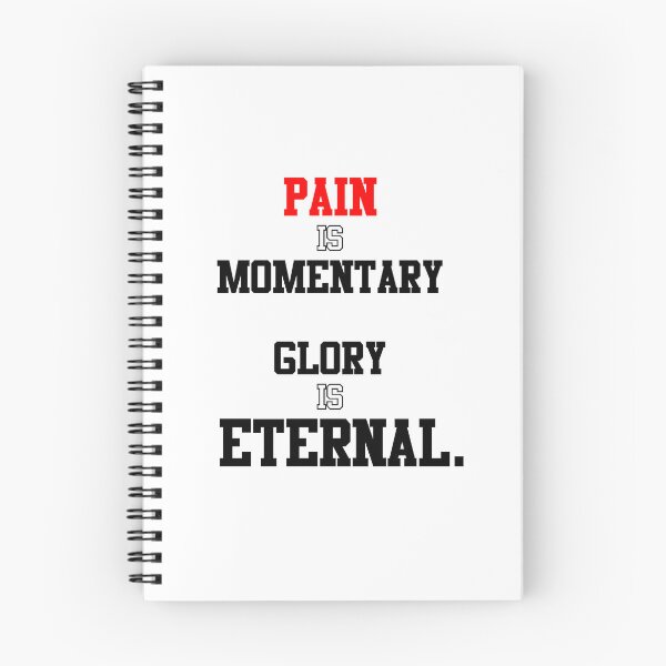 Item preview, Pain is momentary, glory is eternal. designed and sold by AstronautPurple.