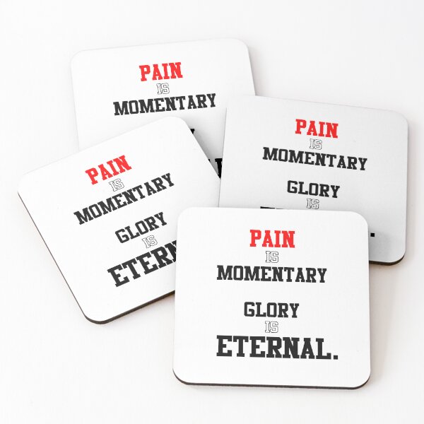 Item preview, Pain is momentary, glory is eternal. designed and sold by AstronautPurple.