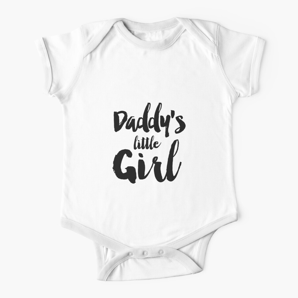 daddy's little girl baby clothes