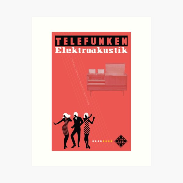 Item preview, Telefunken Elektroakustik Dance designed and sold by bmlvail.