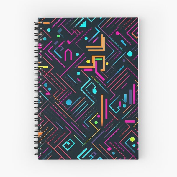 Item preview, Tech-Noir Seamless Pattern designed and sold by EXproRIMENT.