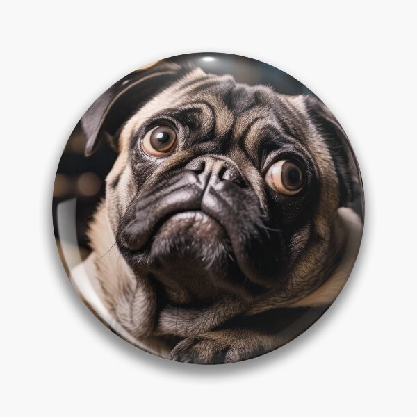 Item preview, Pug waiting for something to eat designed and sold by Cocco Banana.
