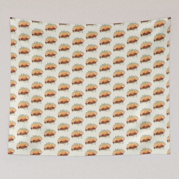 Item preview, Cute Red panda and plants  designed and sold by Mayarart.