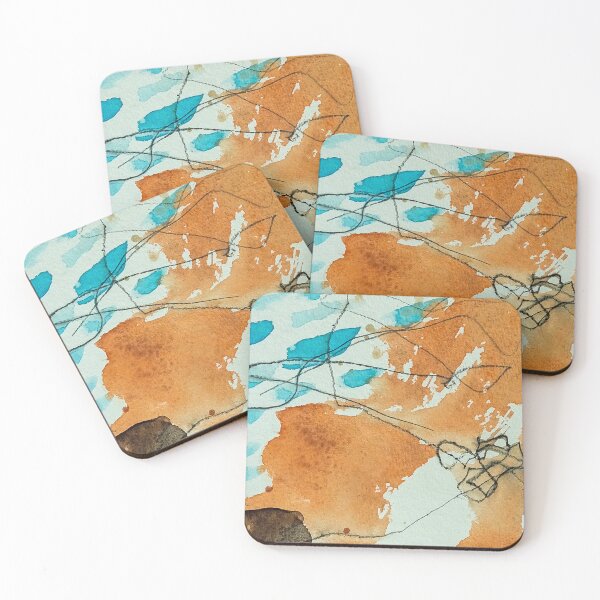 Item preview, watercolor abstract no. 302 designed and sold by oliviastclaire.