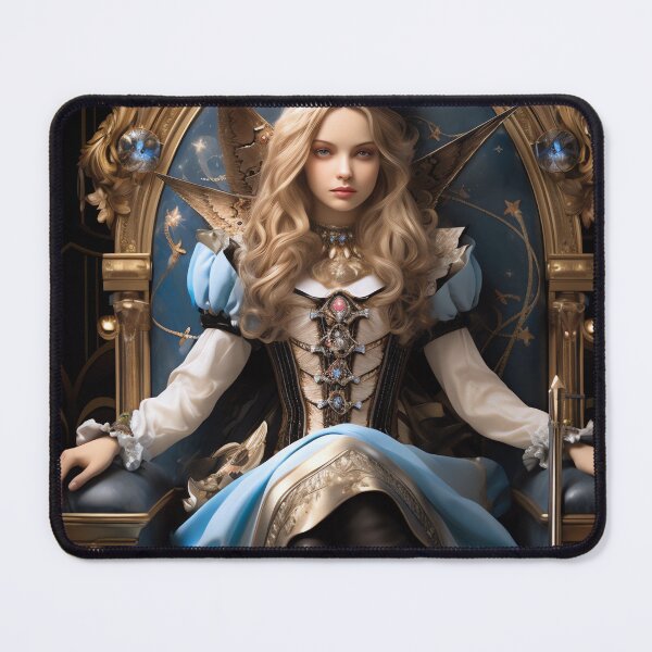 Item preview, Alice in Wonderland tarot surrealism designed and sold by Baba Yaga's Cards.