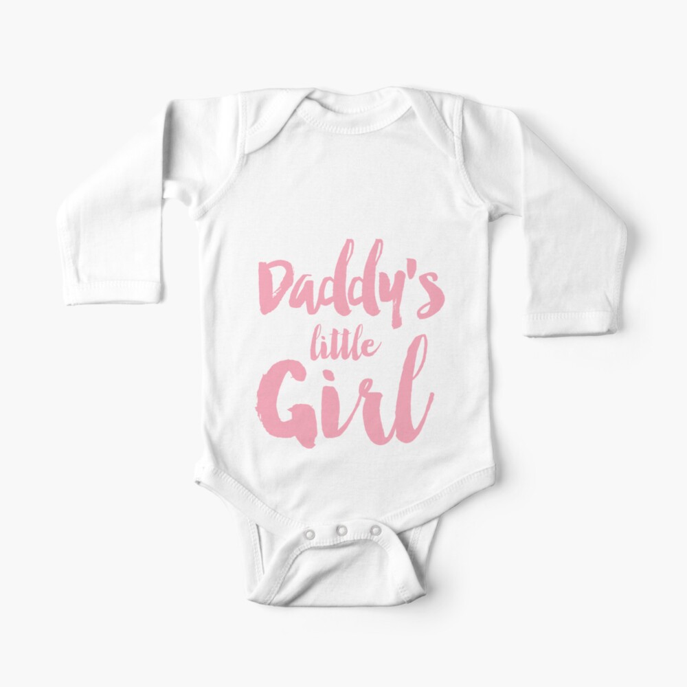 daddy's little girl baby clothes