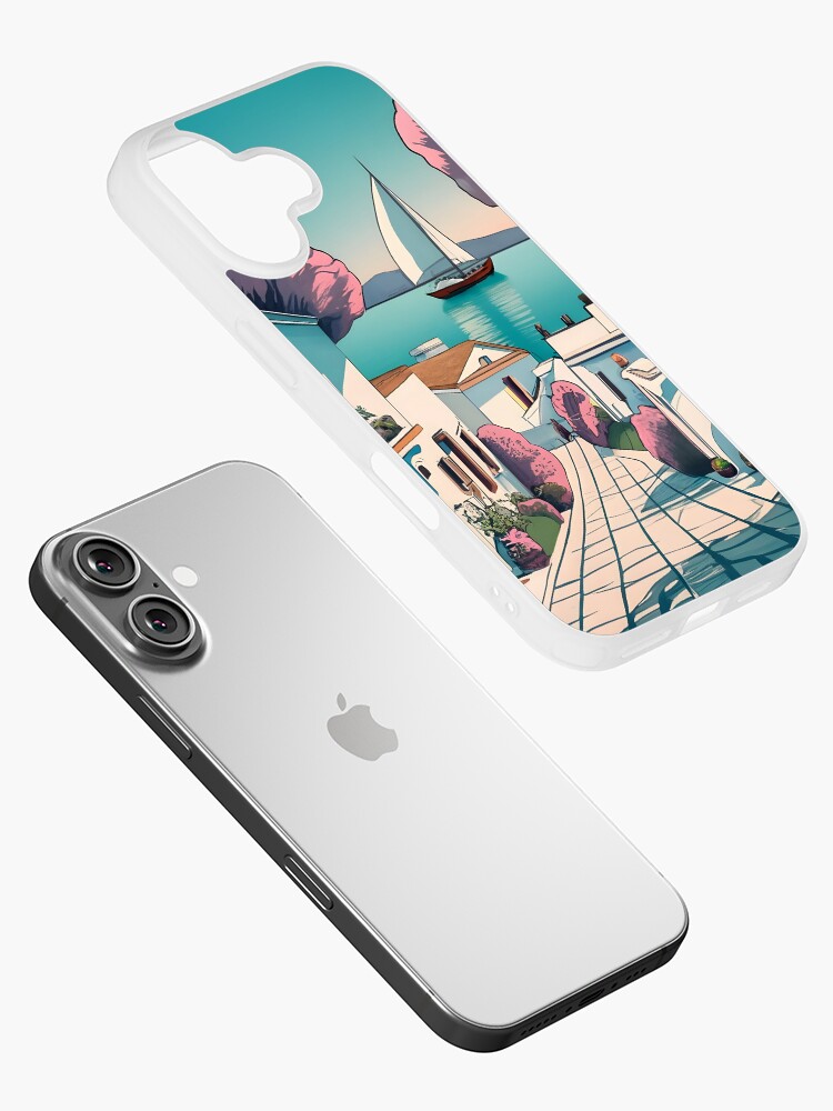 Thumbnail 2 of 5, iPhone Case, Old Traditional Greece Cycladic homes designed and sold by Patricks-Art.