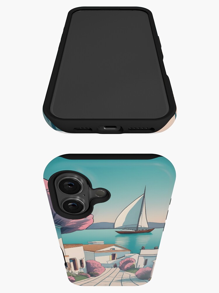 Thumbnail 3 of 4, iPhone Case, Old Traditional Greece Cycladic homes designed and sold by Patricks-Art.