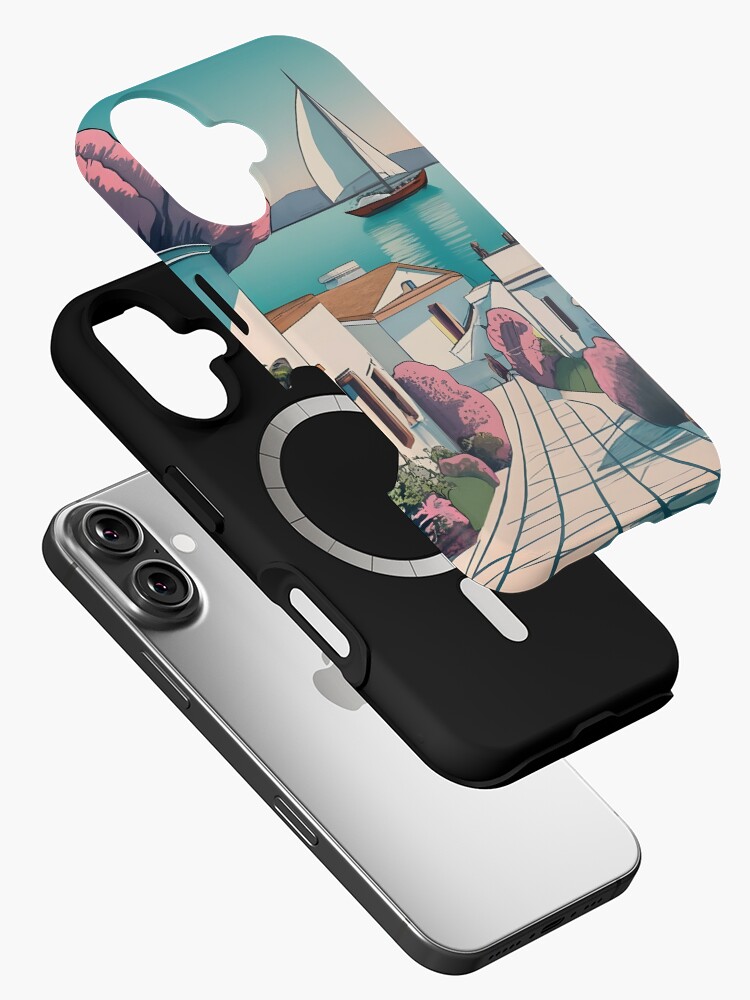 Thumbnail 2 of 4, iPhone Case, Old Traditional Greece Cycladic homes designed and sold by Patricks-Art.