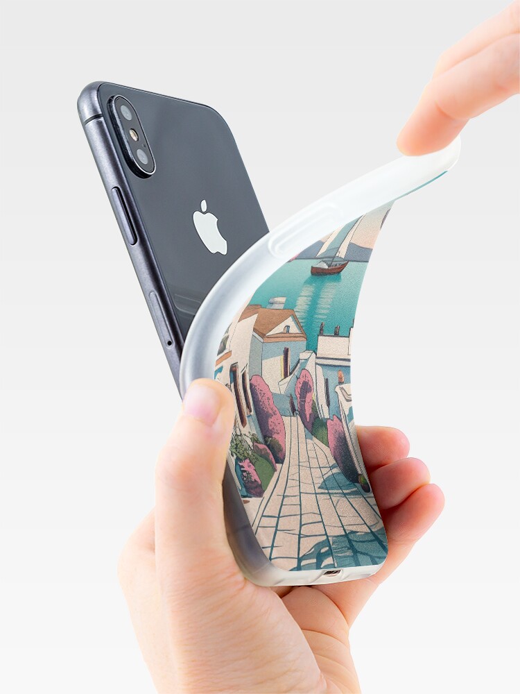 Thumbnail 4 of 5, iPhone Case, Old Traditional Greece Cycladic homes designed and sold by Patricks-Art.