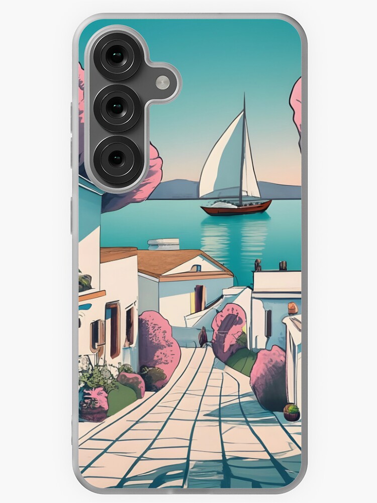 Thumbnail 1 of 4, Samsung Galaxy Phone Case, Old Traditional Greece Cycladic homes designed and sold by Patricks-Art.