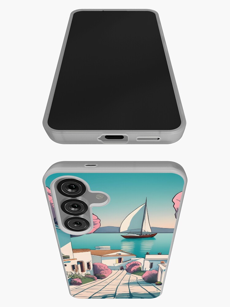 Thumbnail 3 of 4, Samsung Galaxy Phone Case, Old Traditional Greece Cycladic homes designed and sold by Patricks-Art.