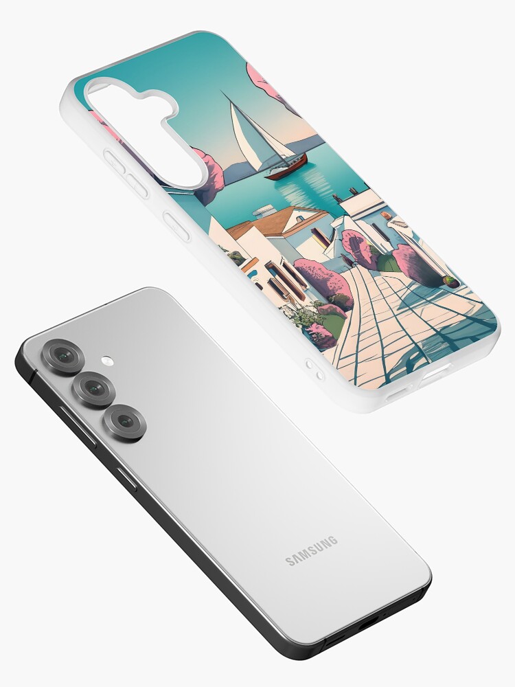 Thumbnail 2 of 4, Samsung Galaxy Phone Case, Old Traditional Greece Cycladic homes designed and sold by Patricks-Art.