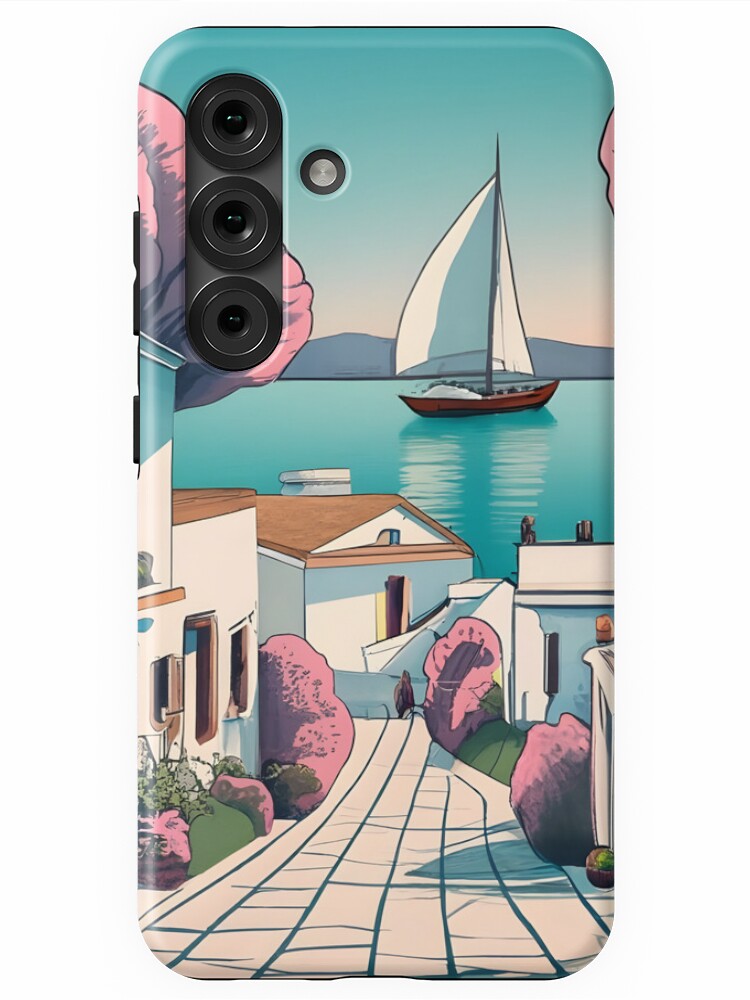 Thumbnail 1 of 4, Samsung Galaxy Phone Case, Old Traditional Greece Cycladic homes designed and sold by Patricks-Art.
