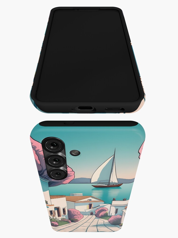 Thumbnail 3 of 4, Samsung Galaxy Phone Case, Old Traditional Greece Cycladic homes designed and sold by Patricks-Art.