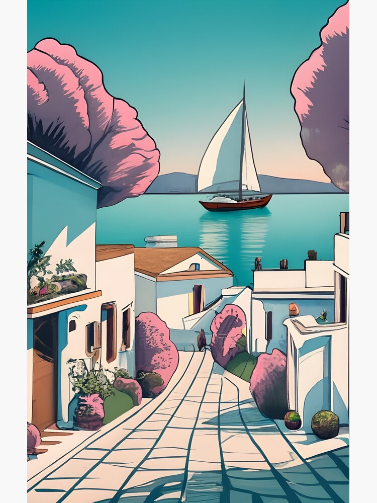 Thumbnail 4 of 4, Samsung Galaxy Phone Case, Old Traditional Greece Cycladic homes designed and sold by Patricks-Art.