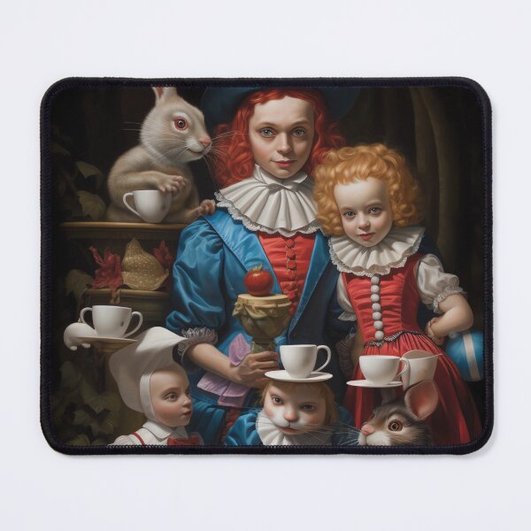 Item preview, Alice in Wonderland tarot surrealism designed and sold by Baba Yaga's Cards.