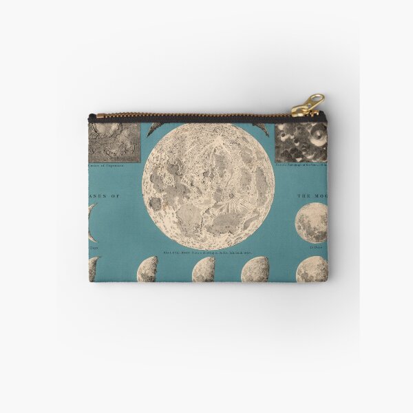 Item preview, Vintage Map of the Moon (1869) designed and sold by BravuraMedia.