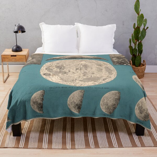 Item preview, Vintage Map of the Moon (1869) designed and sold by BravuraMedia.