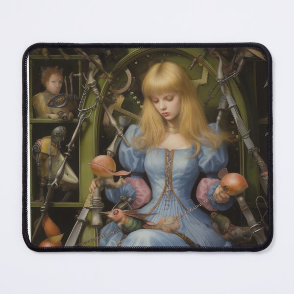 Item preview, Alice in Wonderland tarot surrealism designed and sold by Baba Yaga's Cards.