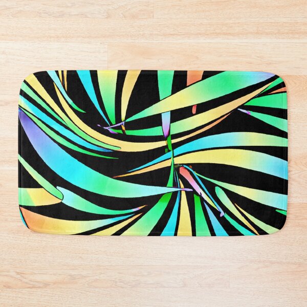 Item preview, Colorful Neon Glow Dance Pattern designed and sold by Health And Fitness Posts e-Store.