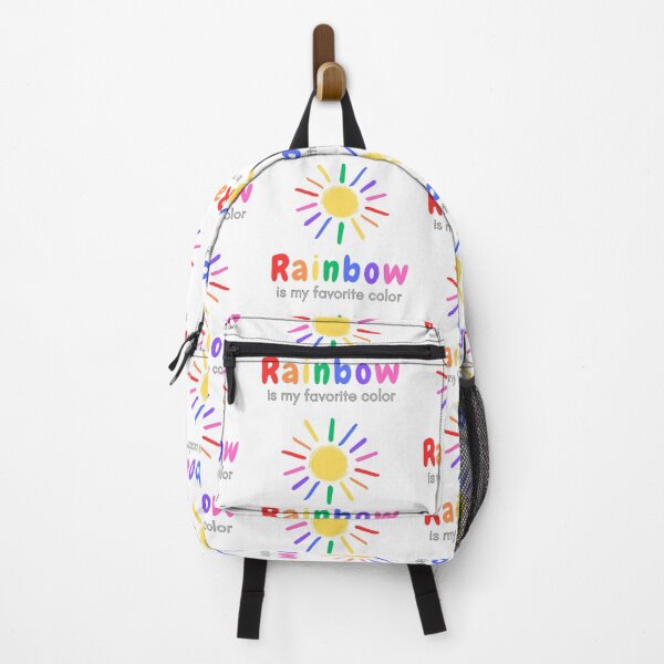 Item preview, Rainbow is my Favorite Color Sunshine designed and sold by ColorfulKiddos.