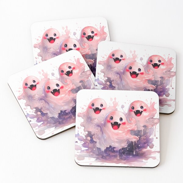 Item preview, Pink ghosts designed and sold by HistHero.